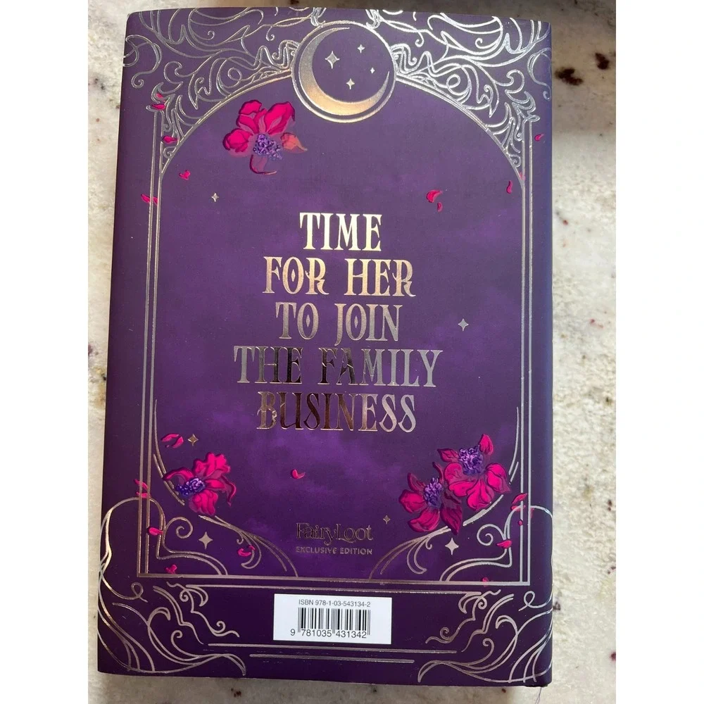 Death's Daughter by S.A Barnes Fairyloot April 2026 Romantasy Exclusive Edition